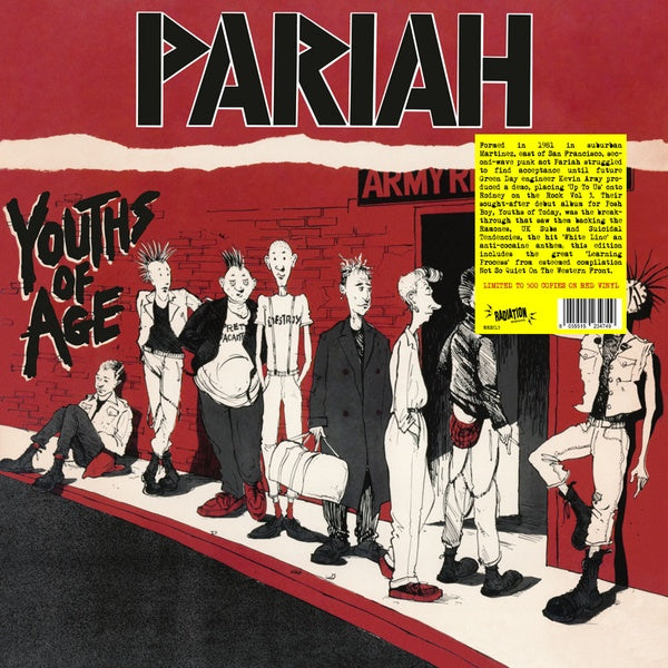 Pariah - Youths of Age [Vinyl]