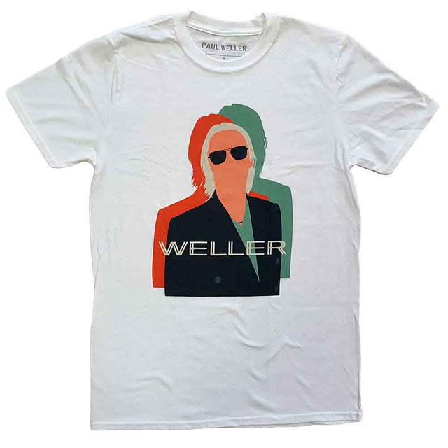 Paul Weller Illustration Offset T-Shirt