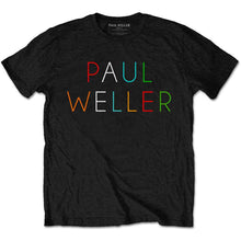 Paul Weller - Camiseta con logotipo multicolor