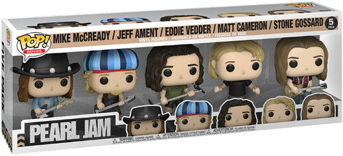 FUNKO POP! ROCKS: Pearl Jam- 5 Pack (Large Item, Vinyl Figure) [Action Figure]