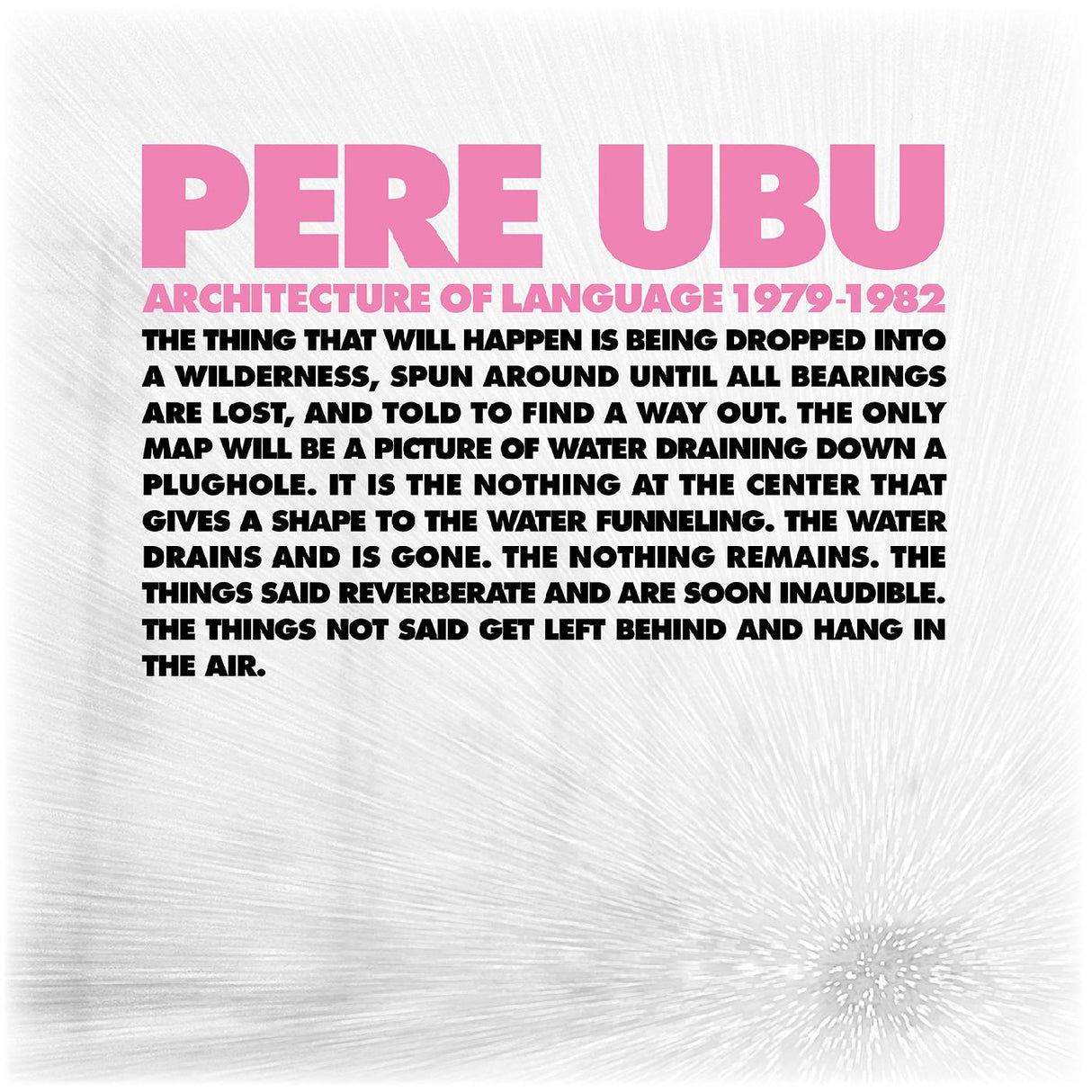 Pere Ubu - Architecture Of Language: 1979-1982 [CD]