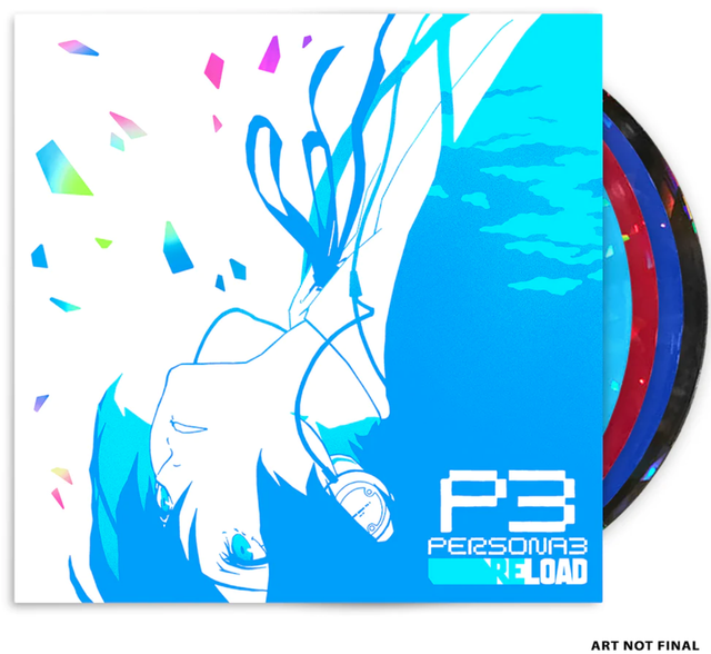 ATLUS SOUND TEAM Persona 3 Reload (4LP Box Set, Holographic Broken Glass) [Vinyl]