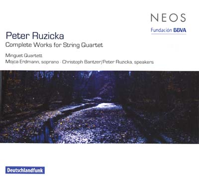 PETER RUZICKA - Complete Works For String Quartet [CD]