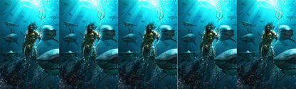 JUSTICE LEAGUE #11 B DC Francesco Mattina Variant Aquaman Scott Snyder (DROWNED EARTH) (11/07/2018)