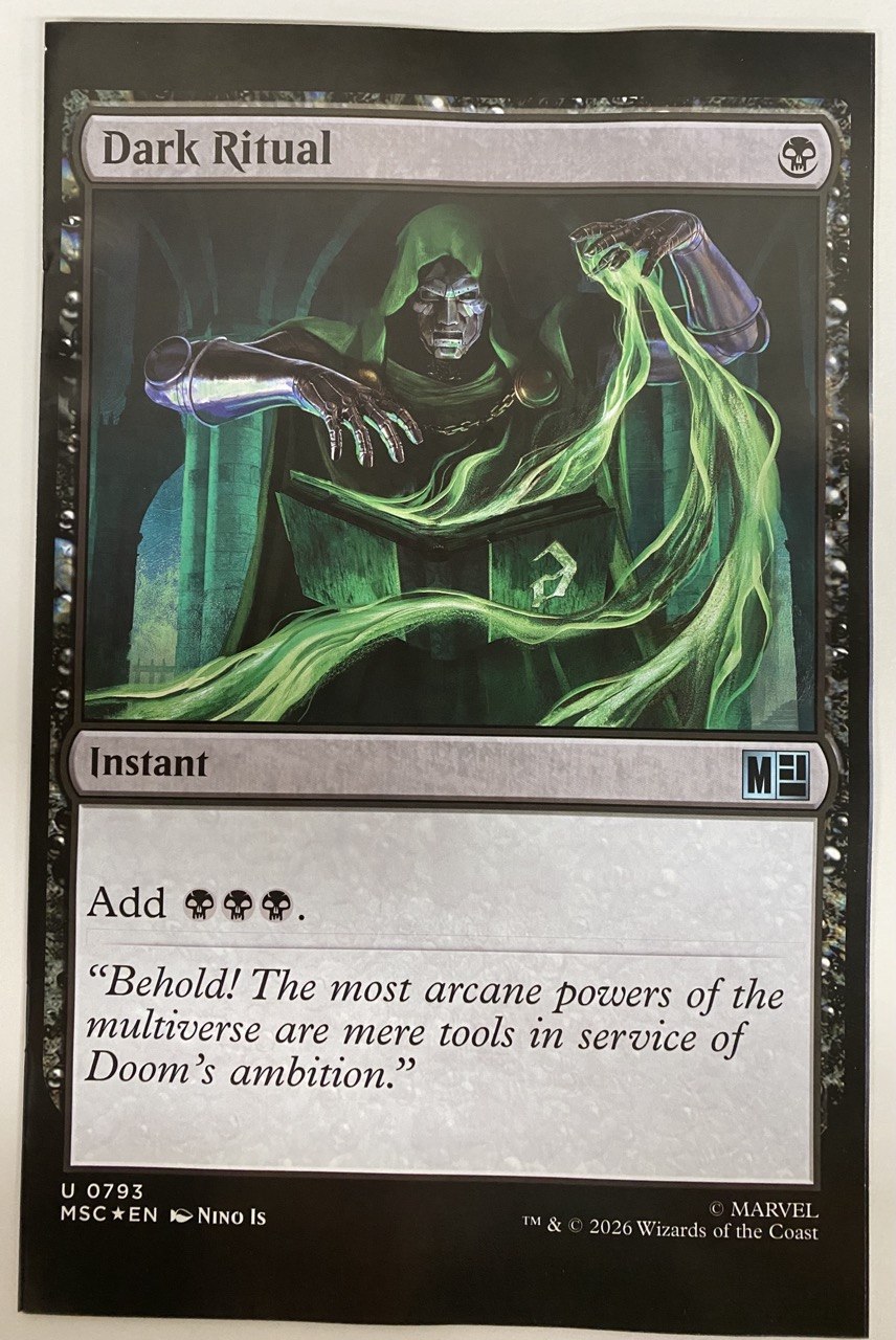 Marc Spector Moon Knight #5 B Tbd Artist Magic The Gathering Variant (06/03/2026) Marvel