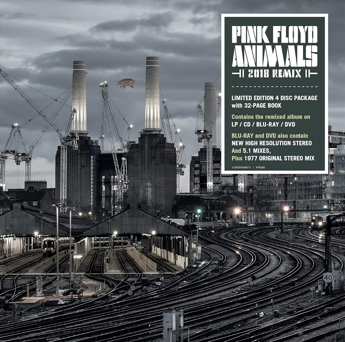 Animals: 2018 Remix (Boxed Set, With CD, With Blu-ray, With DVD, 180 Gram Vinyl) [Vinyl]