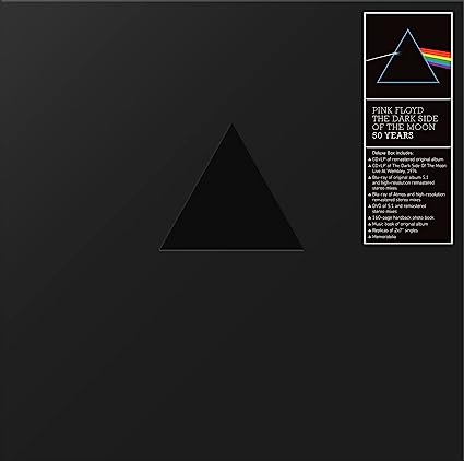 Pink Floyd - Dark Side Of The Moon: 50 Years (Edición Deluxe, CD, DVD, Blu Ray, Vinilo) (Caja de colección) [Vinilo]