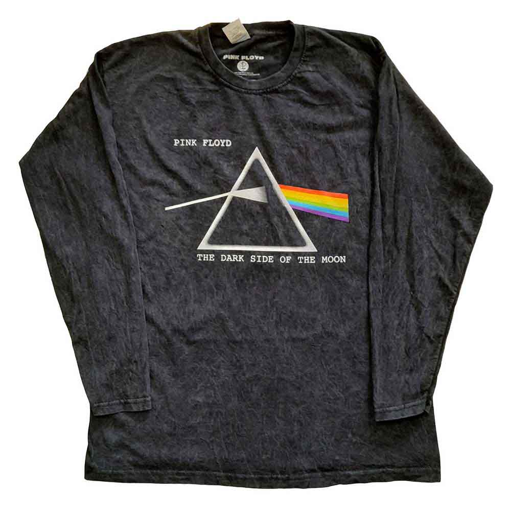 Pink Floyd - El lado oscuro de la luna Courier [Camiseta de manga larga]