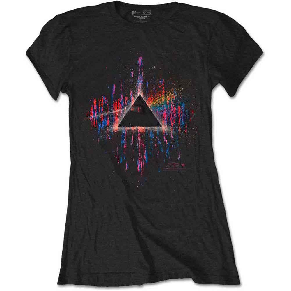 Pink Floyd - Dark Side of the Moon Pink Splatter [Camiseta de manga corta]