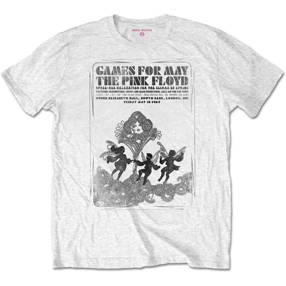 Pink Floyd - Games For May en blanco y negro [Camiseta]