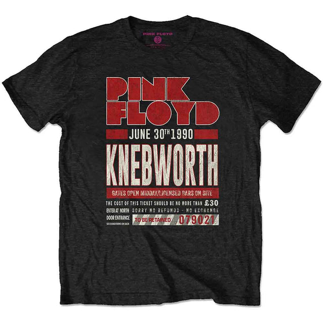 Pink Floyd Knebworth '90 Red T-Shirt