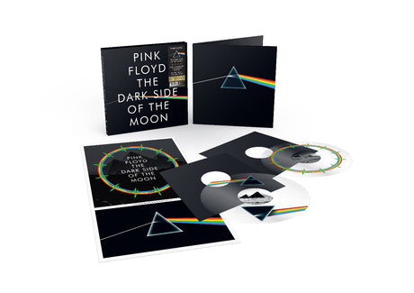 PINK FLOYD - The Dark Side Of The Moon (50th Anniversary) [Remasterización 2023] (Edición de coleccionista de vinilo transparente con impresión UV de 2 LP) [Vinilo] 