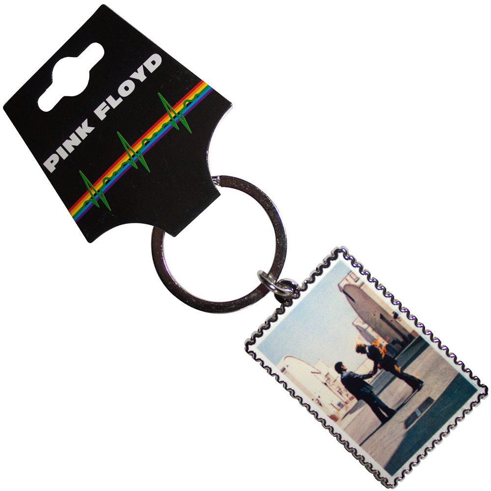 Pink Floyd Wish You Were Here Stamp [Keychain]