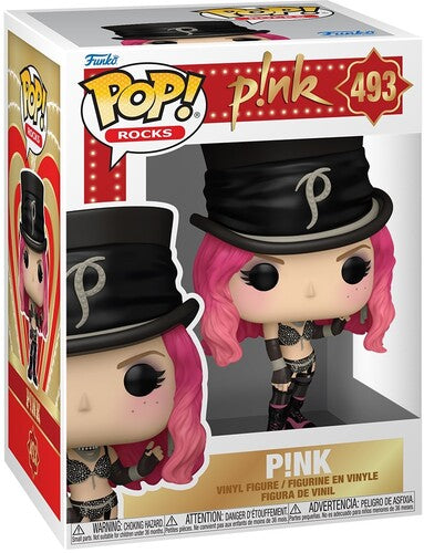P!NK - Funko POP! Rocks: P!NK - Lady Marmalade (Pink) (Vinyl Figure, Collectible) [Action Figure]