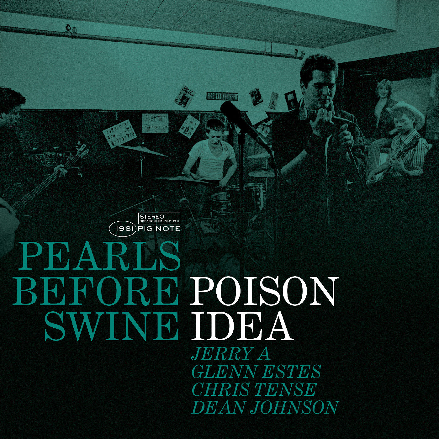Poison Idea - Pearls Before Swine: The Early Years Volume 2 (Green Vinyl) [Vinyl]