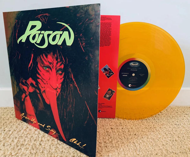 Poison - Open Up And Say Ahh! (180 Gram Vinyl, Colored Vinyl, Gold, Limited Edition, Gatefold LP Jacket) [Vinyl]