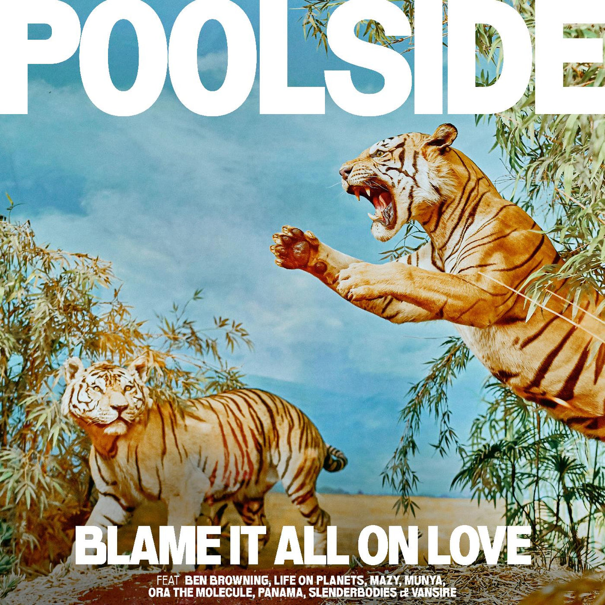 Poolside - Blame It All On Love (ORANGE VINYL) [Vinyl]