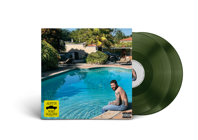 Post Malone Austin [2 LP][Forest Green] Vinyl - Paladin Vinyl