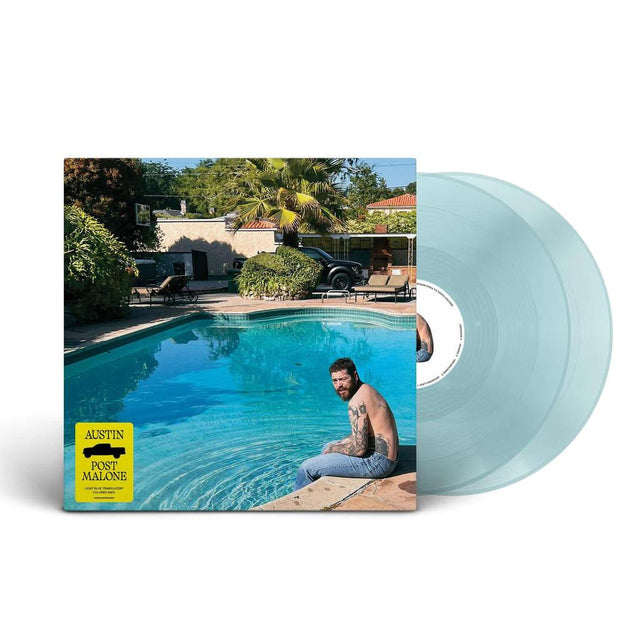 Post Malone - Austin [Contenido explícito] (Edición limitada, vinilo de color azul claro translúcido) (2 LP) [Vinilo]