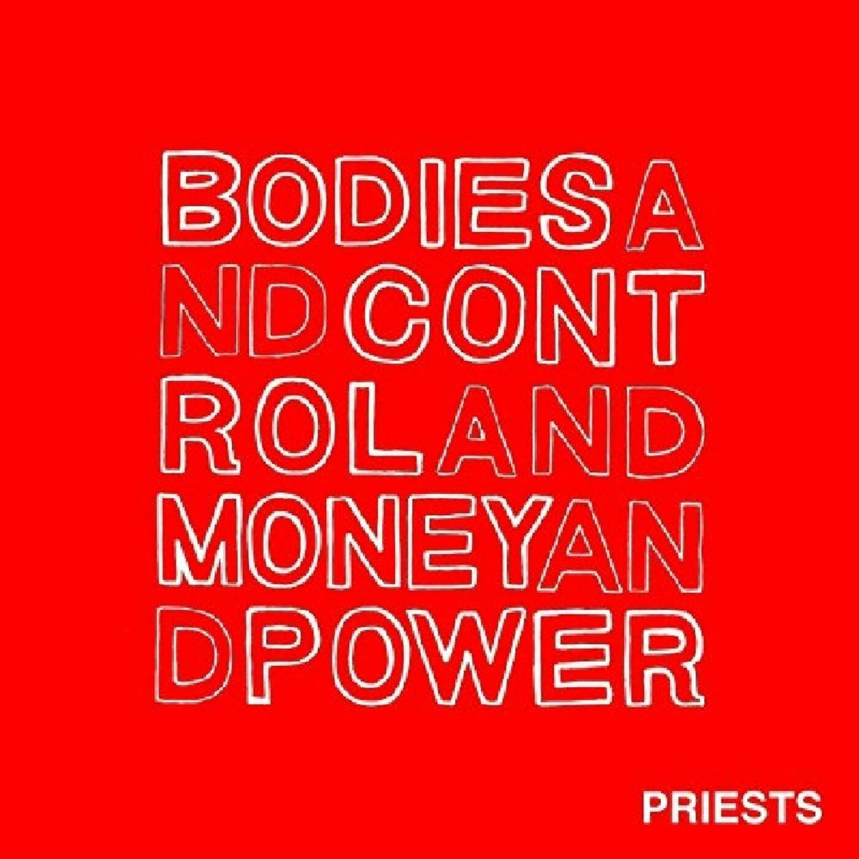 Priests - Bodies and Control and Money and Power [CD]