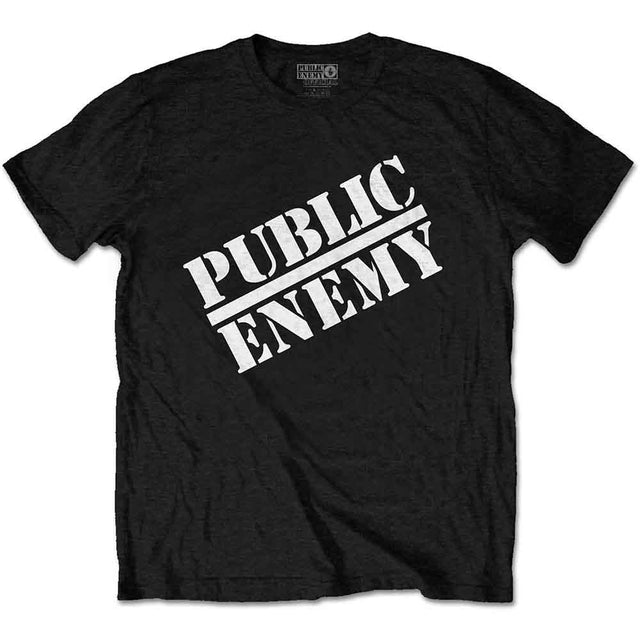 Camiseta con el logotipo de Public Enemy