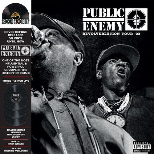 Public Enemy - Revolverlution Tour 2003 (RSD) (RSD Exclusive) (3 Lp's) [Vinyl] - Paladin Vinyl
