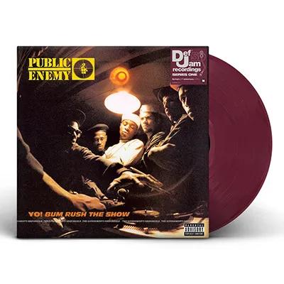 Public Enemy Yo! Bum Rush The Show [Explicit] (IEX, Limited, Burgundy) Vinyl - Paladin Vinyl