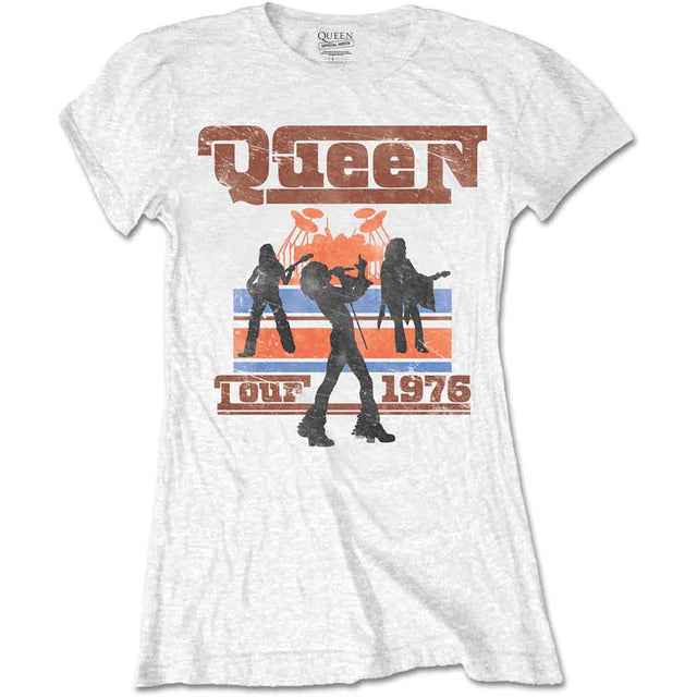 Queen - 1976 Tour Silhouettes [Short Sleeve Tee]