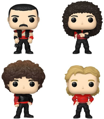 FUNKO POP! Rocks: Queen - 4-Pack (Large Item, Vinyl Figure, 4 Pack) [Action Figure]