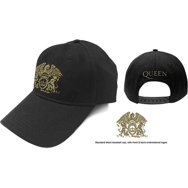 Queen - Gold Classic Crest [Hat]