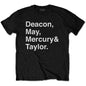 Queen Helvetica Band [T-Shirt]