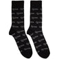 Queen Logo Repeat Mono [Socks]