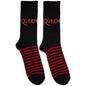 Queen Logo & Stripes [Socks]