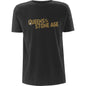 Queens Of The Stone Age Metallic Text Logo [T-Shirt]