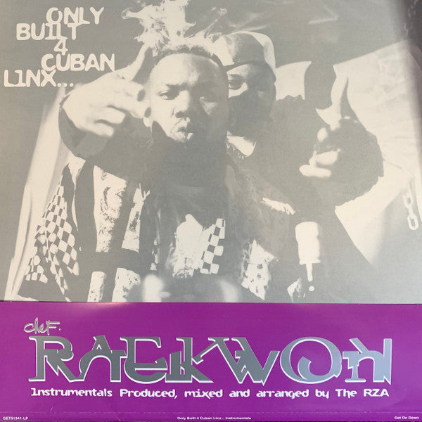 Raekwon - Only Built 4 Cuban Linx... Instrumentals (Vinilo de color morado con salpicaduras transparentes) (2 LP) [Vinilo]