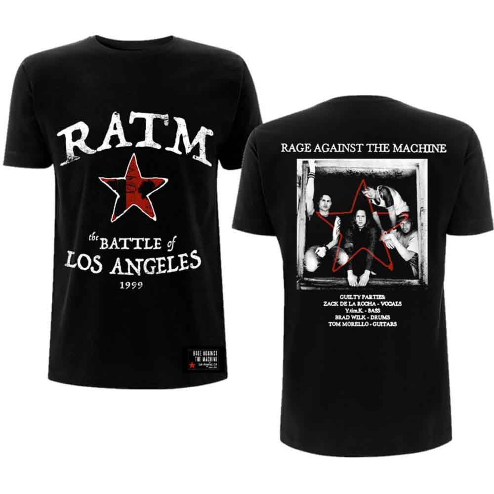 Rage Against The Machine - Estrella de batalla [Camiseta]