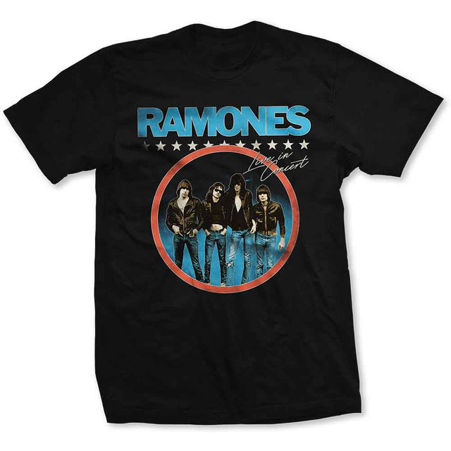 Ramones Circle Photo T-Shirt