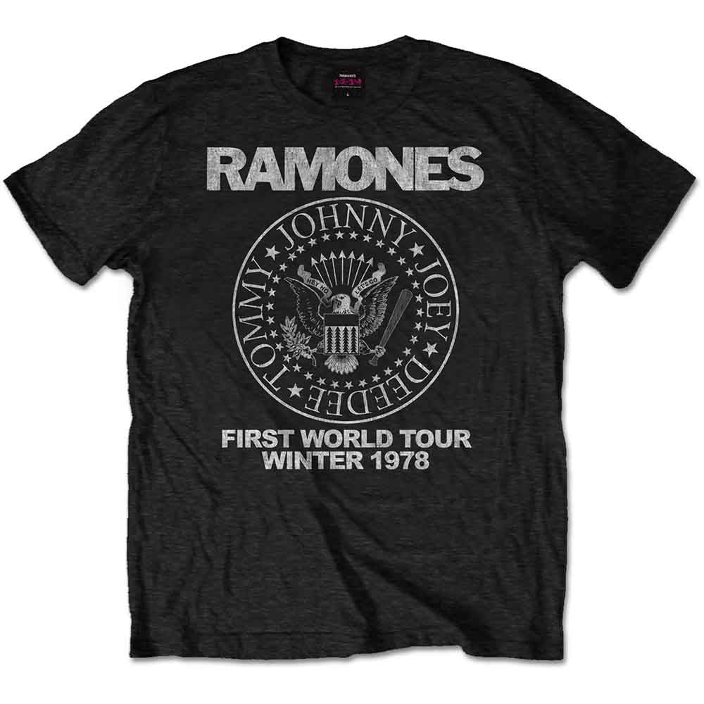 Ramones - Primera gira mundial 1978 [Camiseta]