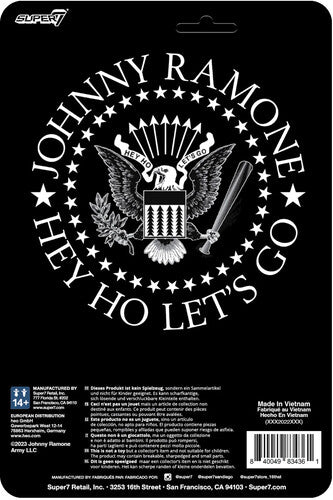 Ramones - SUPER7 - ReAction Figure - Johnny Ramone (Collectible, Figure, Action Figure) [Action Figure]