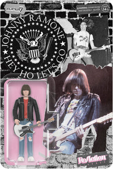 Ramones - SUPER7 - ReAction Figure - Johnny Ramone (Collectible, Figure, Action Figure) [Action Figure]