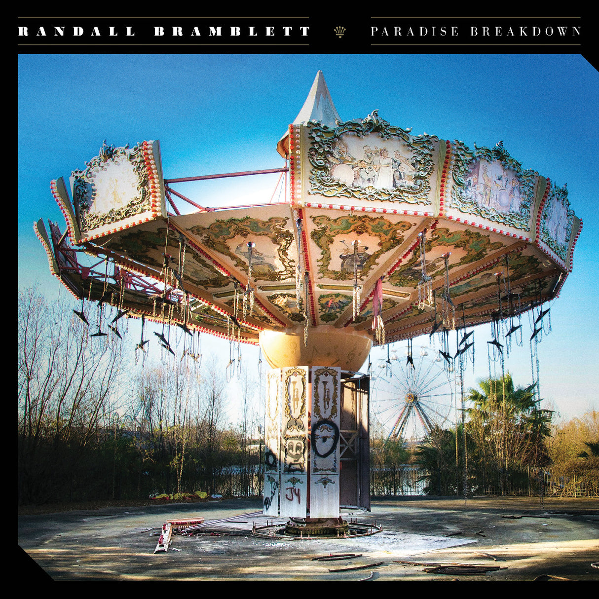 Randall Bramblett - Paradise Breakdown [SIGNED] (BLUE VINYL) [Vinyl]