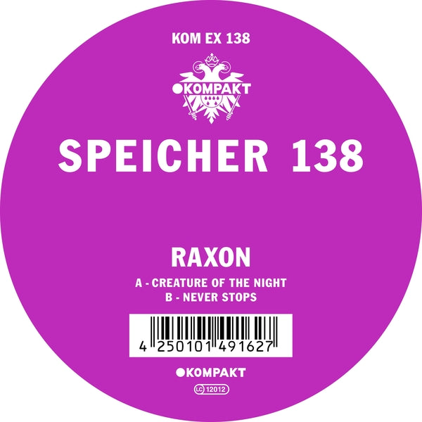 RAXON - Speicher 138 [12"] [Vinyl]
