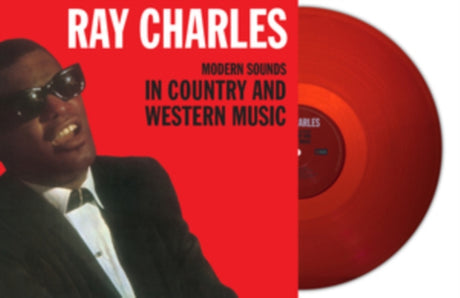 Ray Charles Modern Sounds in Country and Western Music (180 Gram Red Vinyl) [Import] Vinyl - Paladin Vinyl