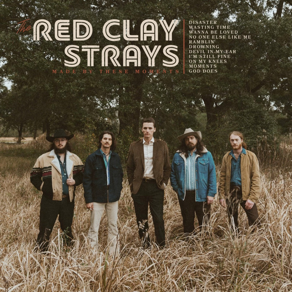Red Clay Strays - Made By These Moments (Vinilo de color, dorado, funda de LP con solapa desplegable) [Vinilo]