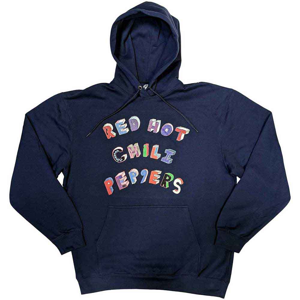 RED HOT CHILI PEPPERS - Letras coloridas [Sudadera]