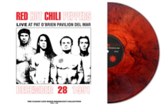 Red Hot Chili Peppers - En vivo en el pabellón Pat O'Brien, Del Mar, CA, 28 de diciembre de 1991 (vinilo marmoleado de 180 gramos) [Importación] [Vinilo]