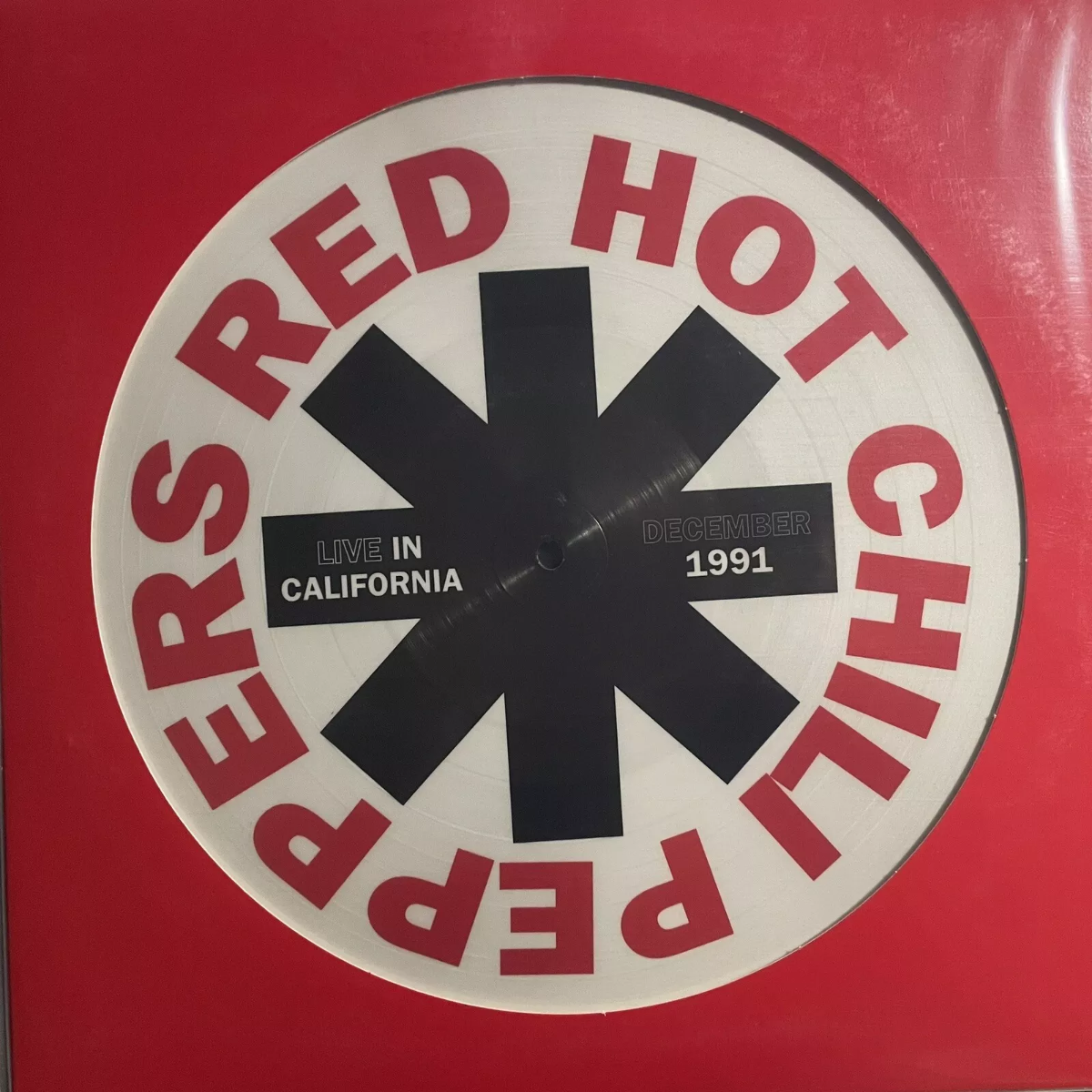 RED HOT CHILI PEPPERS - Live In California. December 1991 (Picture Disc) [Import] [Vinyl]