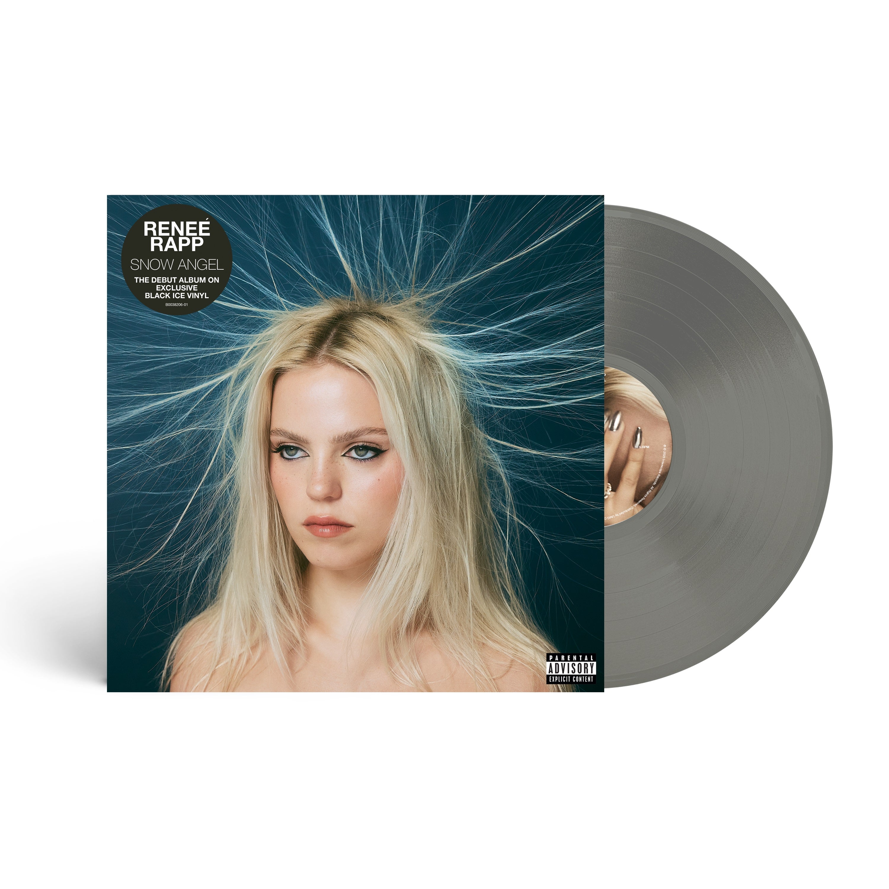 Reneé Rapp - Snow Angel [Translucent Black Ice LP] [Vinyl] - Paladin Vinyl
