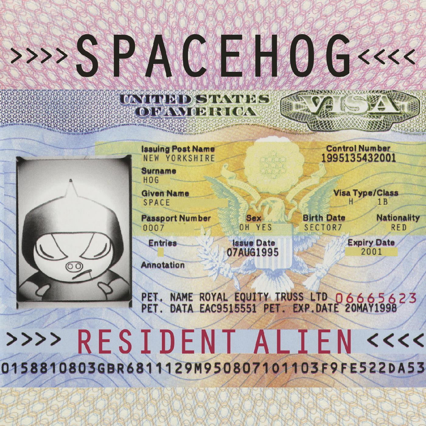Spacehog - Resident Alien (2xLP rosa) [Vinilo]
