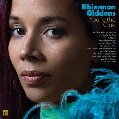 Rhiannon Giddens You're The One (Indie Exclusive, 140 Gram Vinyl, Clear Vinyl) Vinyl - Paladin Vinyl